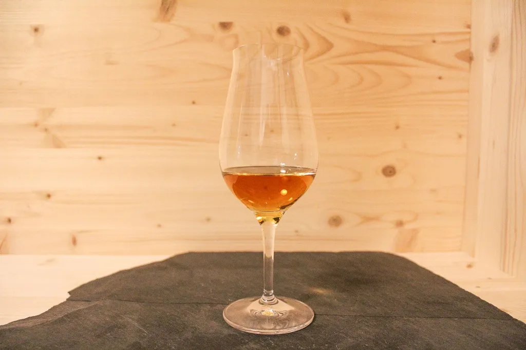 Die schöne Färbung des Glendronach 12.