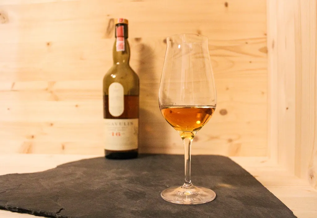 Der Lagavulin 16 ist sehr schön anzuschauen