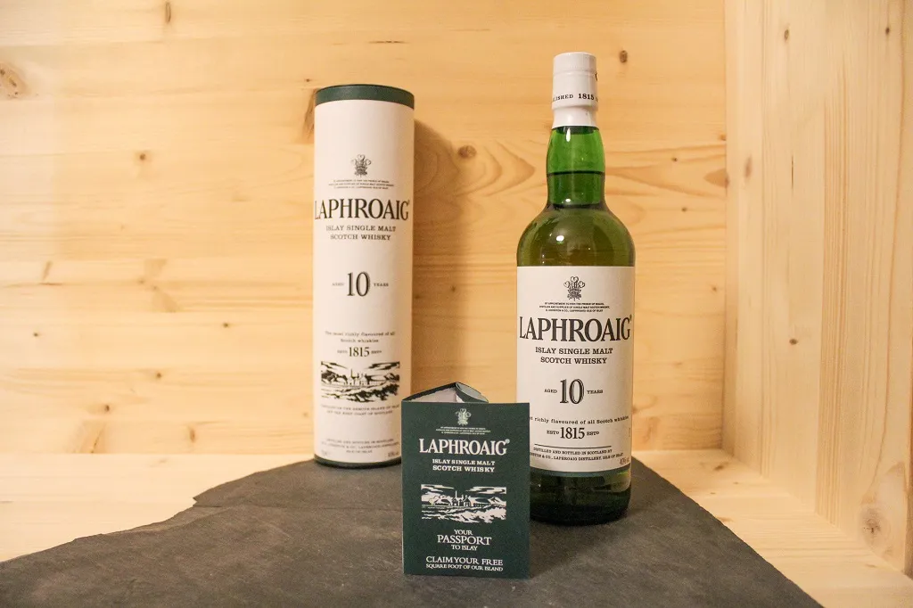 Der Laphroaig 10 kann sich sehen lassen.