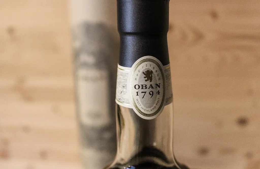 Der Flaschenhals des Oban 14.