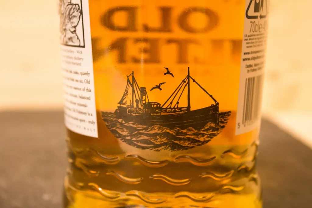 Das Design des Old Pulteney 12 ist sehr gelungen.