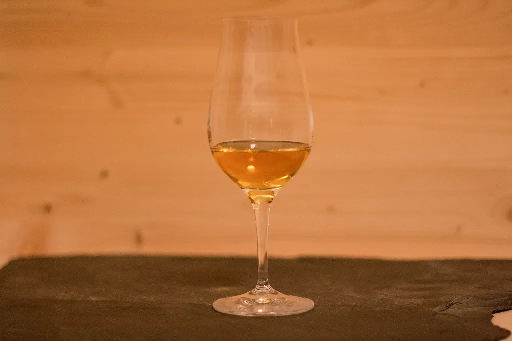Die einladende Färbung des Teacher's Highland Cream.